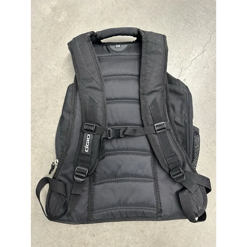 OGIO Windows Vista Backpack Black Laptop Bag Tech Specs Y2K Promo Rare